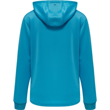 Damen Hoodie Hummel Core XK Poly Sweat - Blue Danube